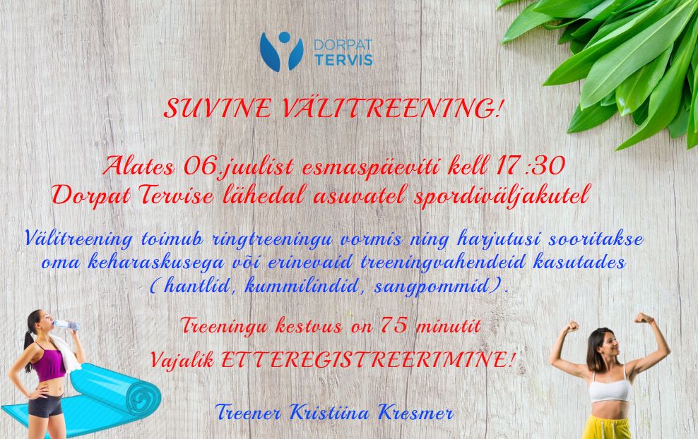 Välitreening reklaam