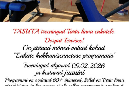 Eakate vabad kohad reklaam kevad 2026