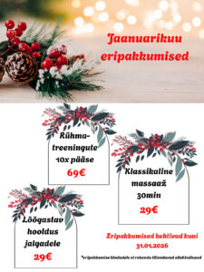 Jaanuarikuu eripakkumised