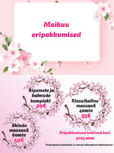 Mai eripakkumised