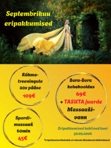 Septembrikuu eripakkumised